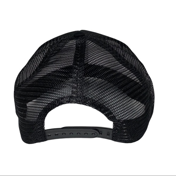 Pacific Headwear ORIGINAL 5-Panel Mesh Overlay Trucker Snapback Cap Hat P724. - Picture 5 of 7